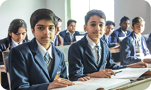 Students in class