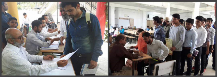 Successful Job Drive in Bhopal on 22nd April 2017