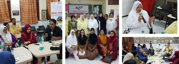 AMP Organized a Discussion Program on Women's Day
