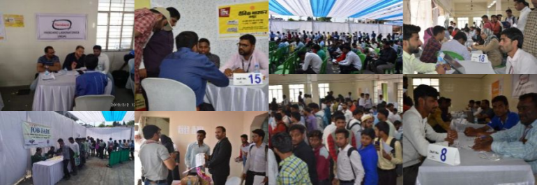 AMP organized a Mega Job Fair in Aurangabad on 2nd Mar