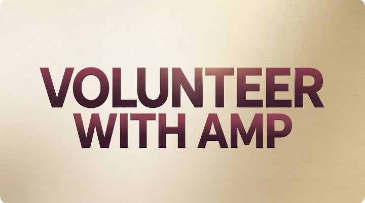 Volunteer with AMP